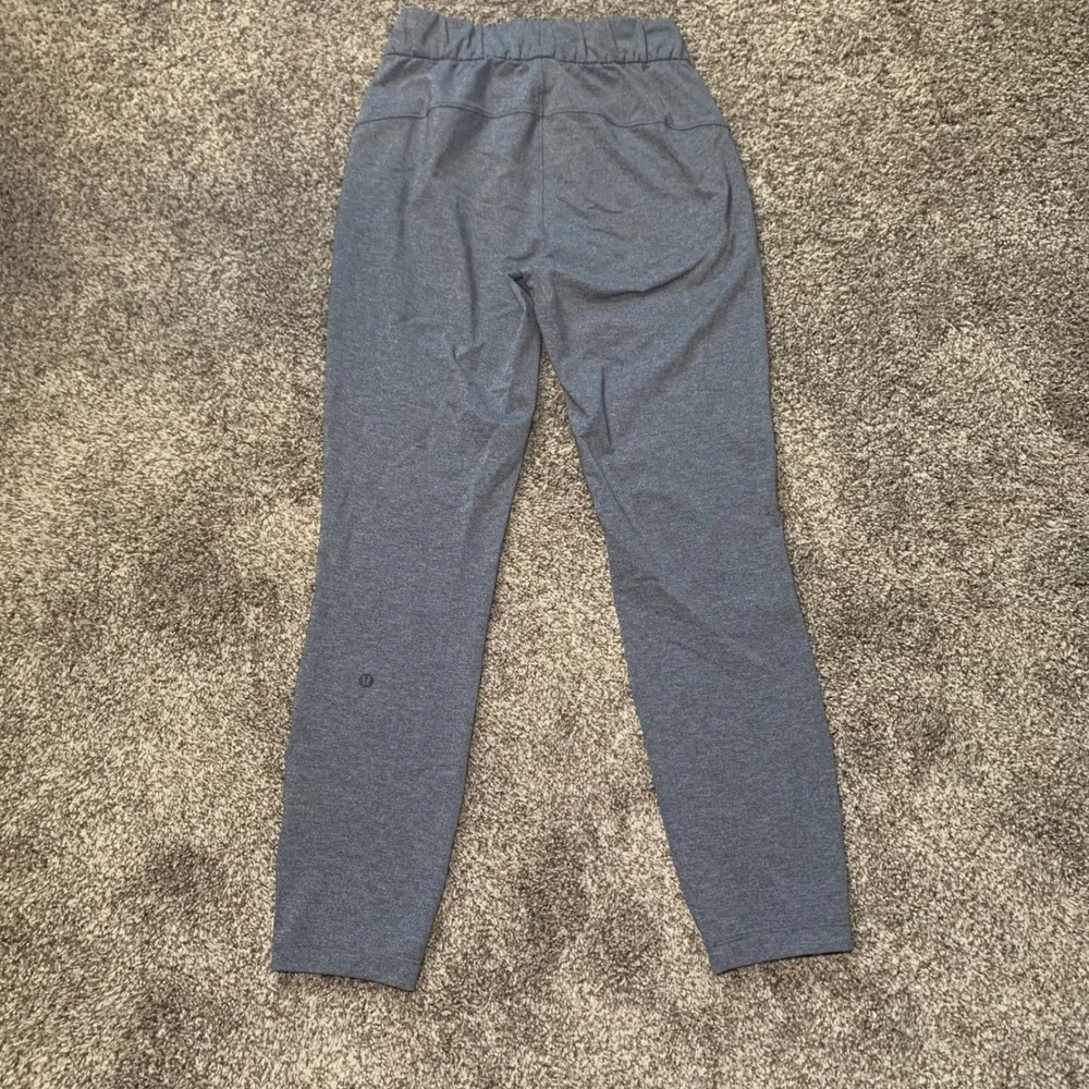 Lululemon‎ On The Fly Pant Heathered Charcoal Grey Joggers Women Size 2